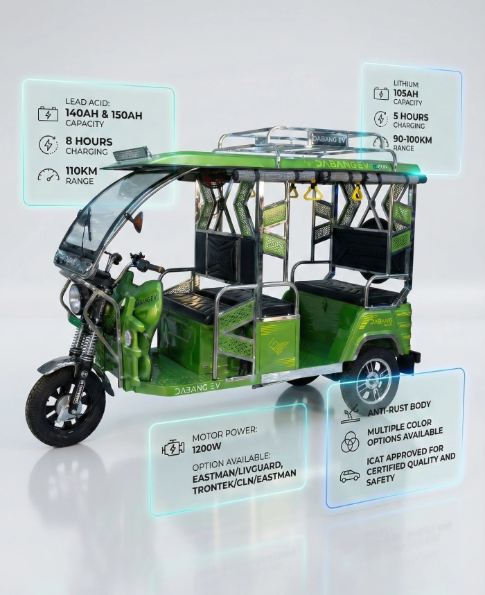 Electric vehicle cargo transport