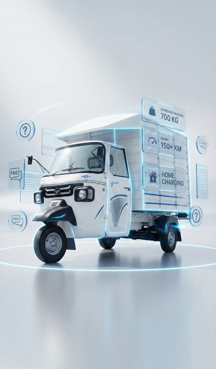 Electric vehicle cargo transport