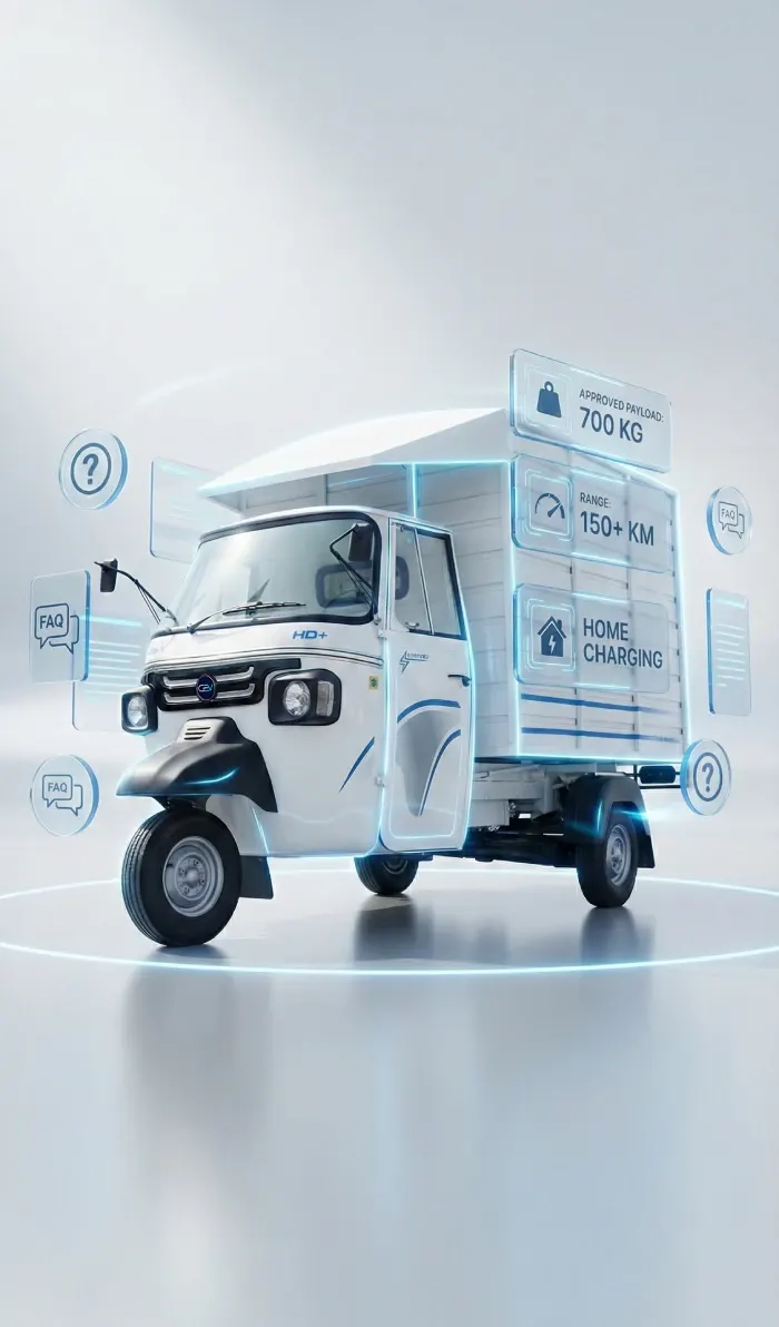 Electric vehicle cargo transport